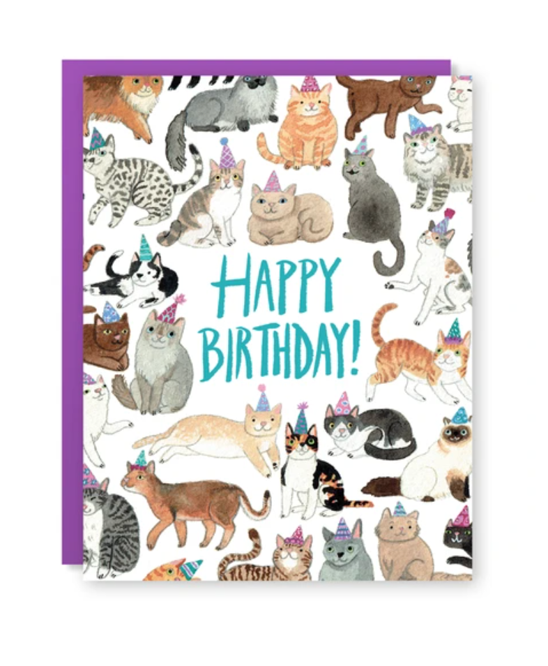 Card - Birthday Cats