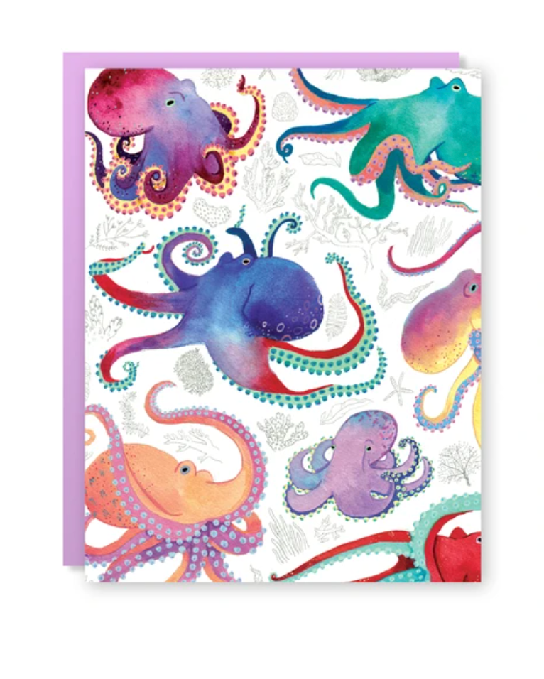 Card - Octopus Ocean