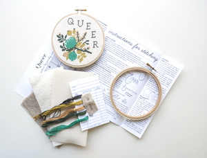 Cross Stitch Kit: Queer