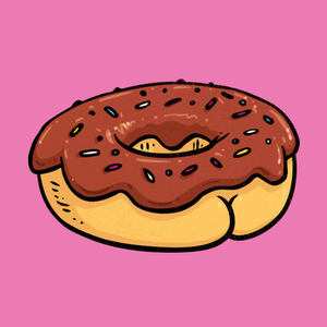 Sticker - Doughnut Butt