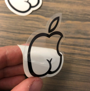 Sticker - Mac Logo Butt