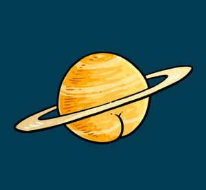 Sticker - Saturn Butt