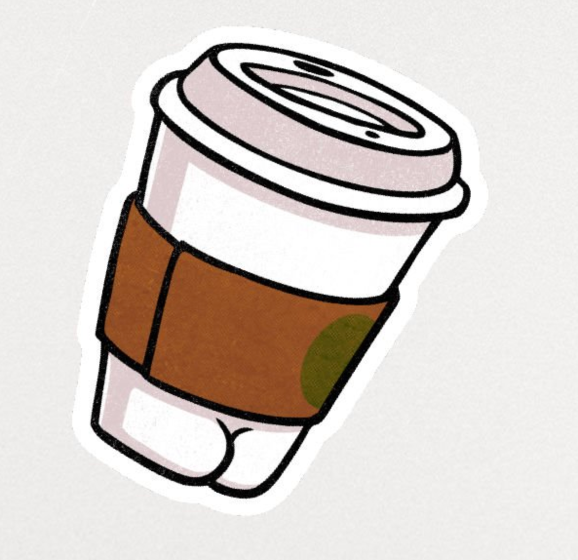 Sticker - Starbucks Coffee Butt - Ugly Baby