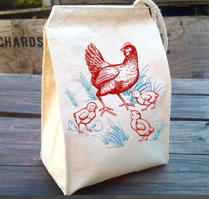 Lunch Bag - Chickens