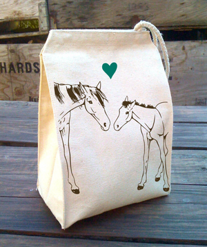 Lunch Bag - Horses