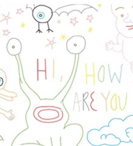 Craft Supply - Embroidery Pattern - Daniel Johnston