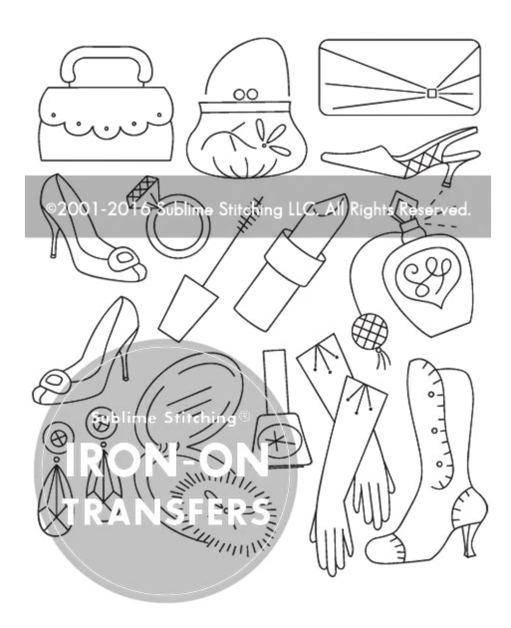 Craft Supply - Embroidery Pattern - Dress Up