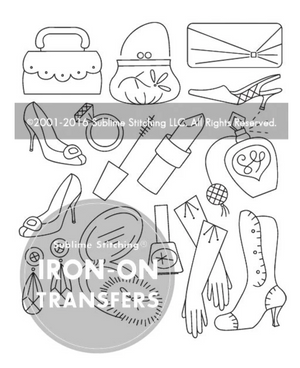 Craft Supply - Embroidery Pattern - Dress Up