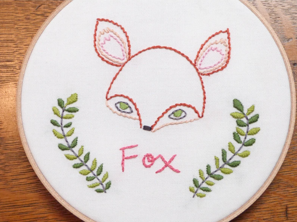 Craft Supply - Embroidery Pattern - Erin Paisley