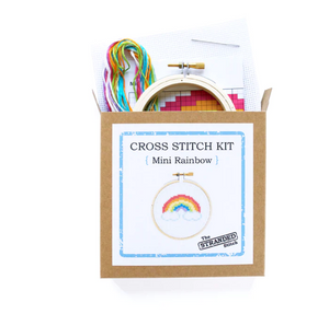 Cross Stitch Mini Kit - Rainbow