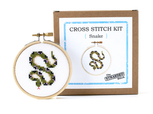 Cross Stitch Mini Kit - Snake