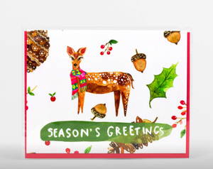 Card - Seasons Greetings Deer