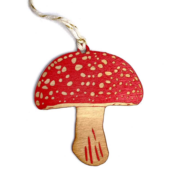 Ornament - Amanita Mushroom