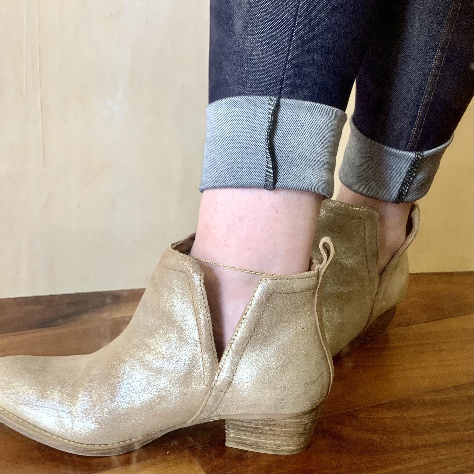 Rope Chain Anklet - nautical rope custom chain anklet bracelet made to order - Foamy Wader