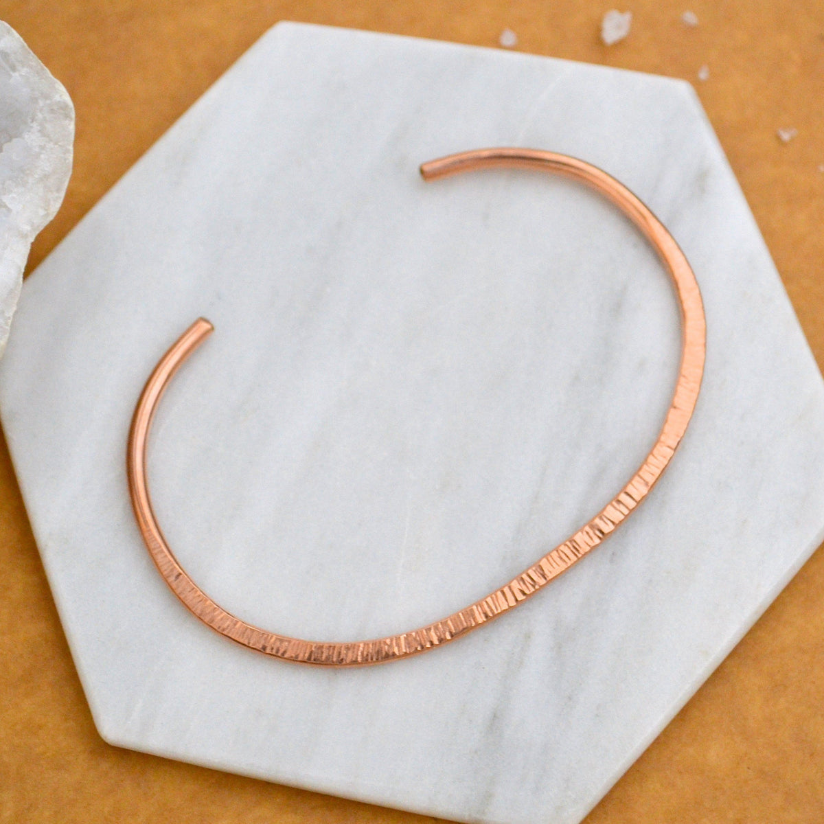 Beam Cuff Bracelet - 14k gold oval sunbeam cuff bracelet handmade and hammered with sunray texture - Foamy Wader