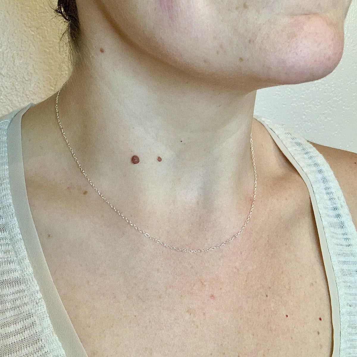 Simplicity Chain Bracelet - simple circle chain bracelet made to order - Foamy Wader