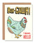 Card - Chicken Says Hello - Buh-Gawk!