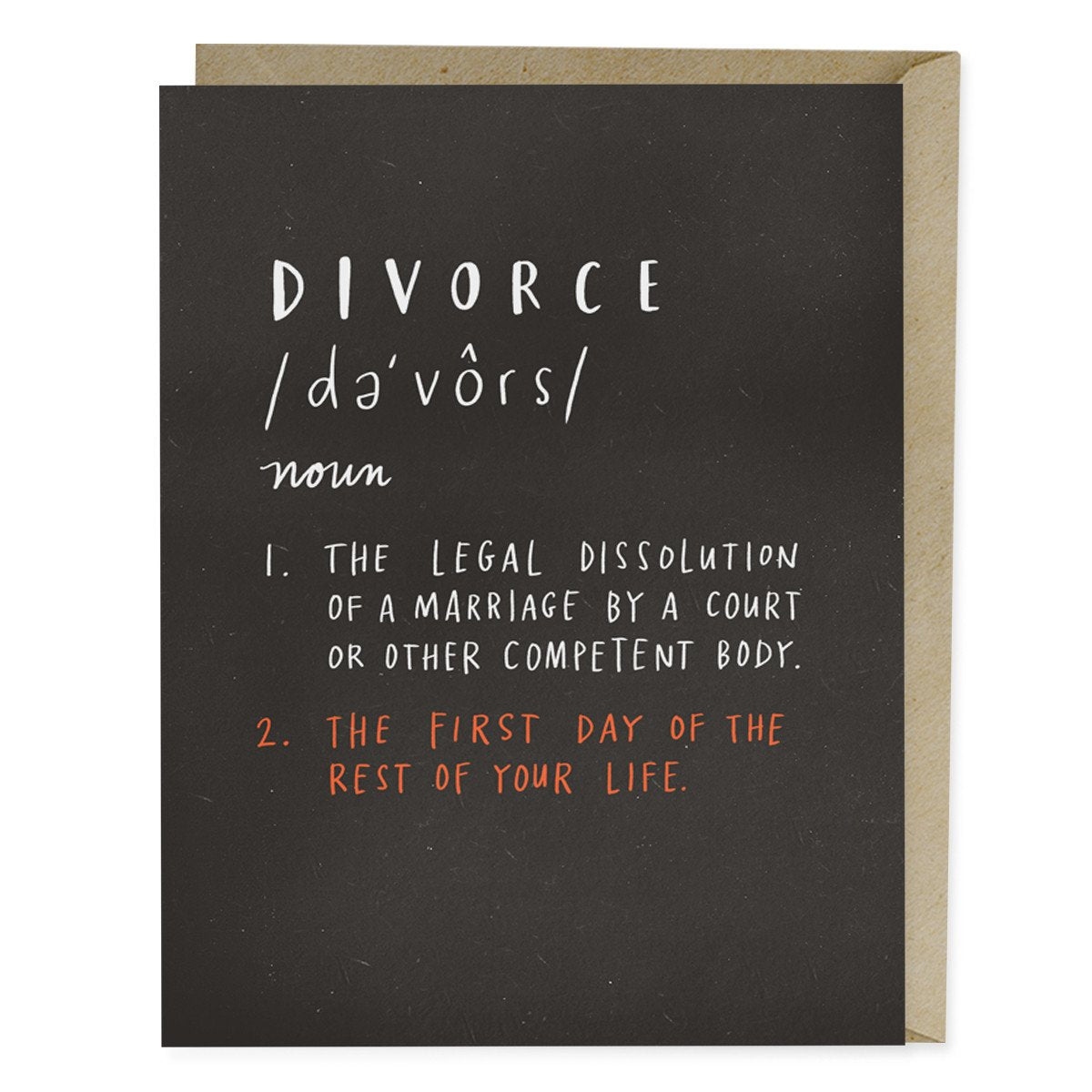 Card - Divorce