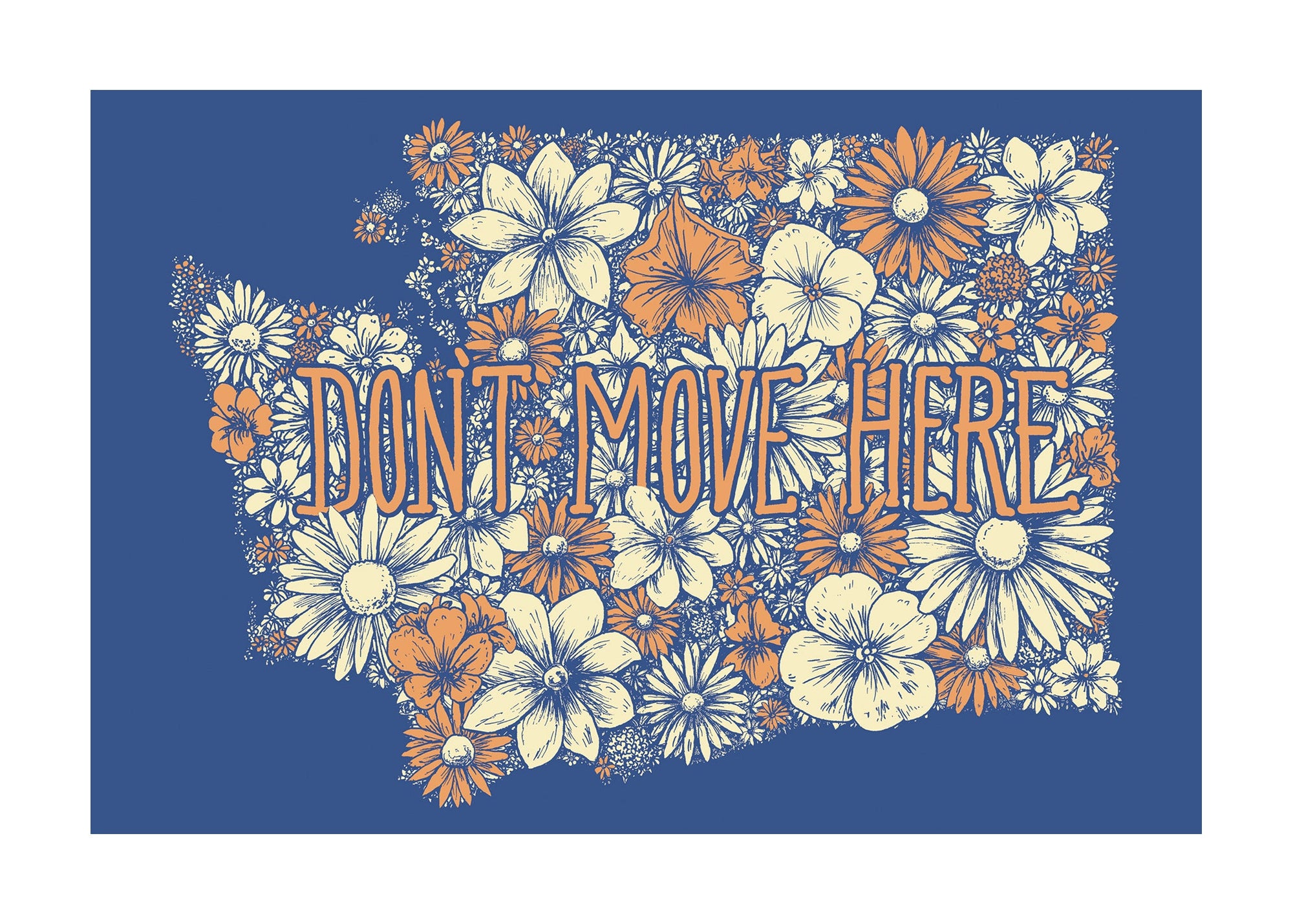 Postcard: Don't Move Here - Ten Pack