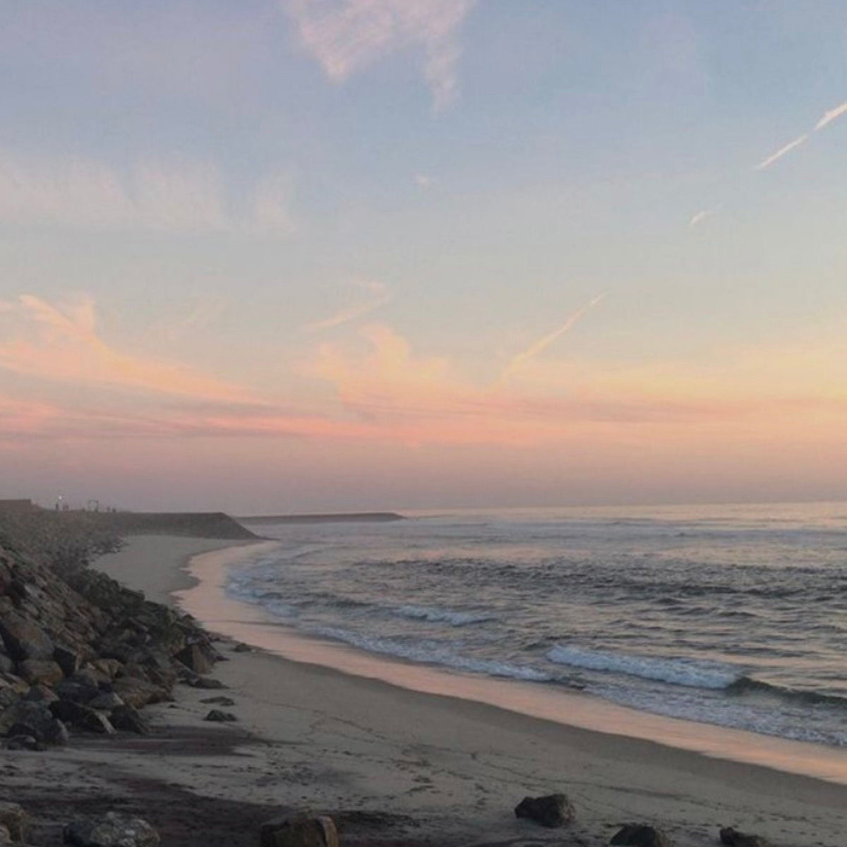 Eternity Ear Cuff - handmade smooth round stackable cuff earring - Foamy Wader