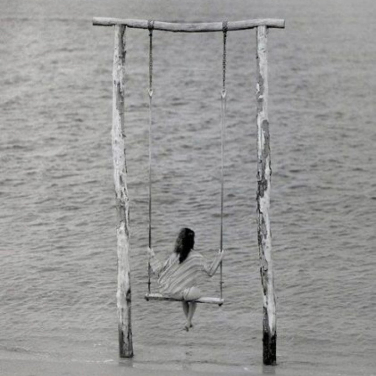 Mast Hoop Earrings - handmade hammered geometric rectangle hoop earrings - Foamy Wader