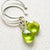 Pomme Earrings - apple green peridot gemstone drop earrings - Foamy Wader