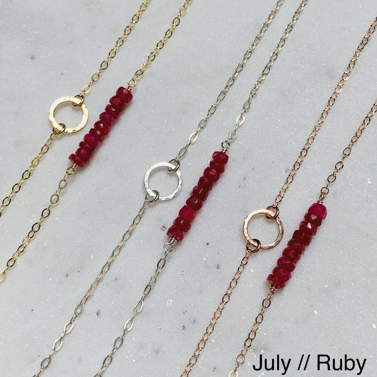 Sea Spray Earrings - modern dangle spike earrings with birthstones - Foamy Wader