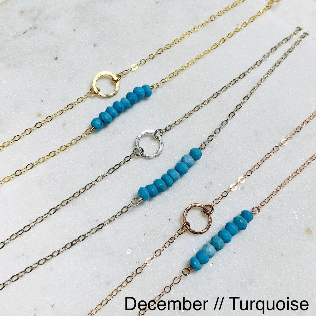 Sea Spray Earrings - modern dangle spike earrings with birthstones - Foamy Wader