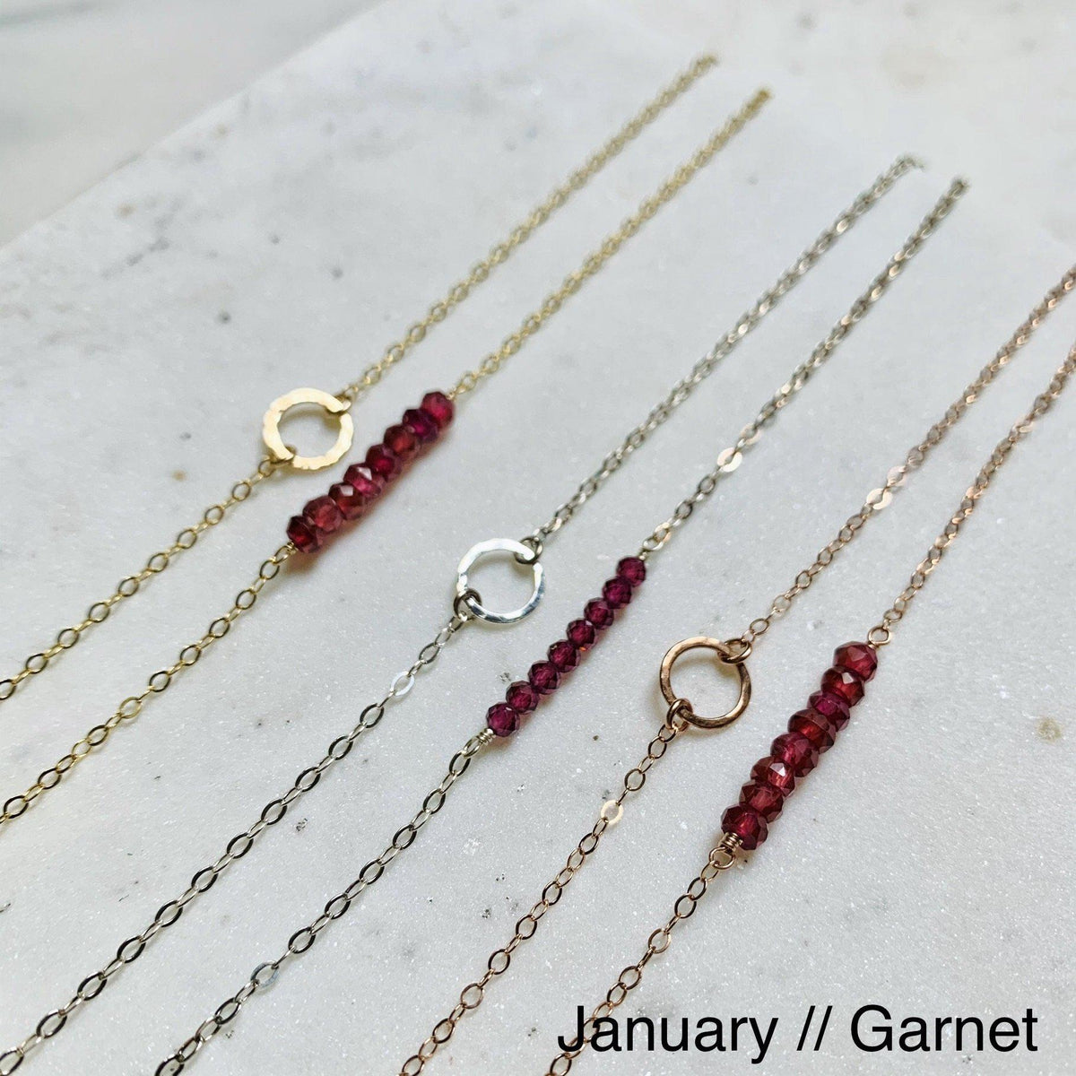 Sea Spray Earrings - modern dangle spike earrings with birthstones - Foamy Wader