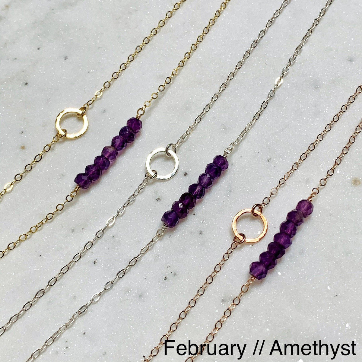 Sea Spray Earrings - modern dangle spike earrings with birthstones - Foamy Wader