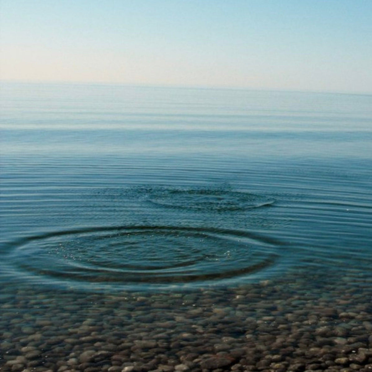 Skipping Stones Earrings - dangling multi circle earrings in gold, silver, or mixed metals - Foamy Wader