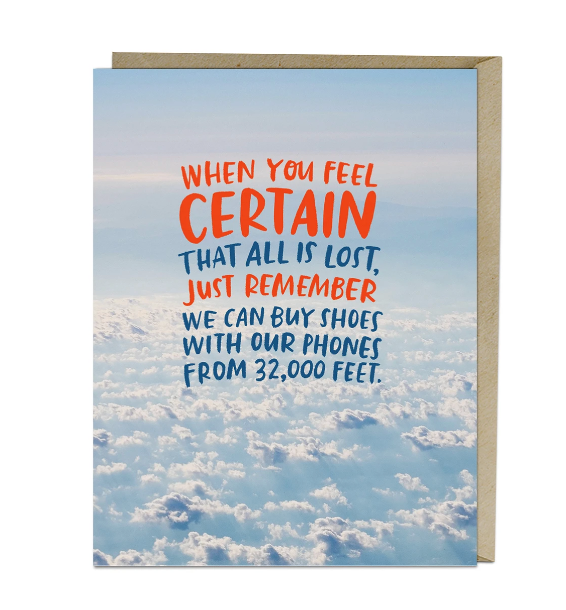 Card - 32,000 Feet - Ugly Baby