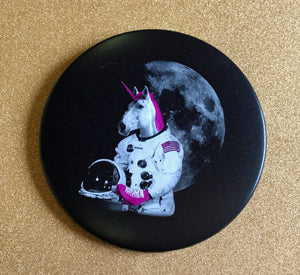 Mirror - 3.5 Inch: Astronaut Unicorn - Color