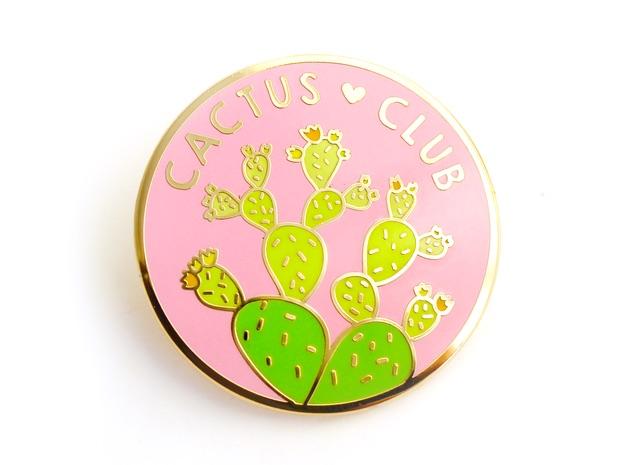 Enamel Pin - Cactus Club