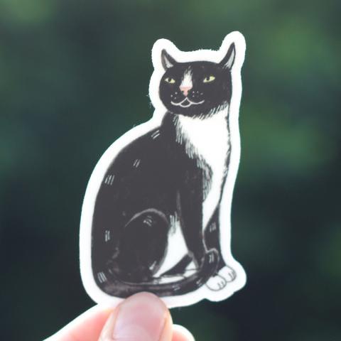 Sticker - Black Cat