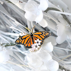 Enamel Pin - Monarch Butterfly