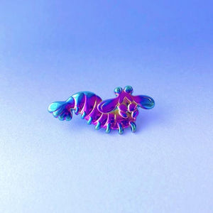 Enamel Pin - Rainbow Mantis Shrimp