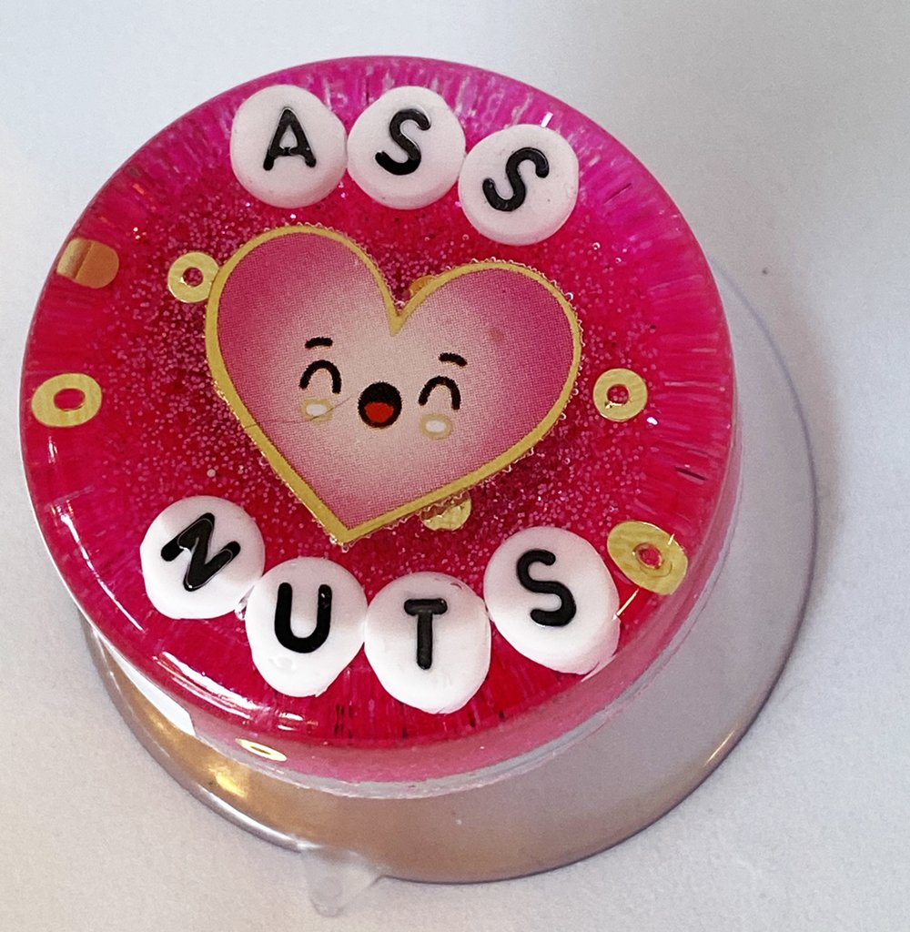 Ass Nuts - Shower Art - READY TO SHIP