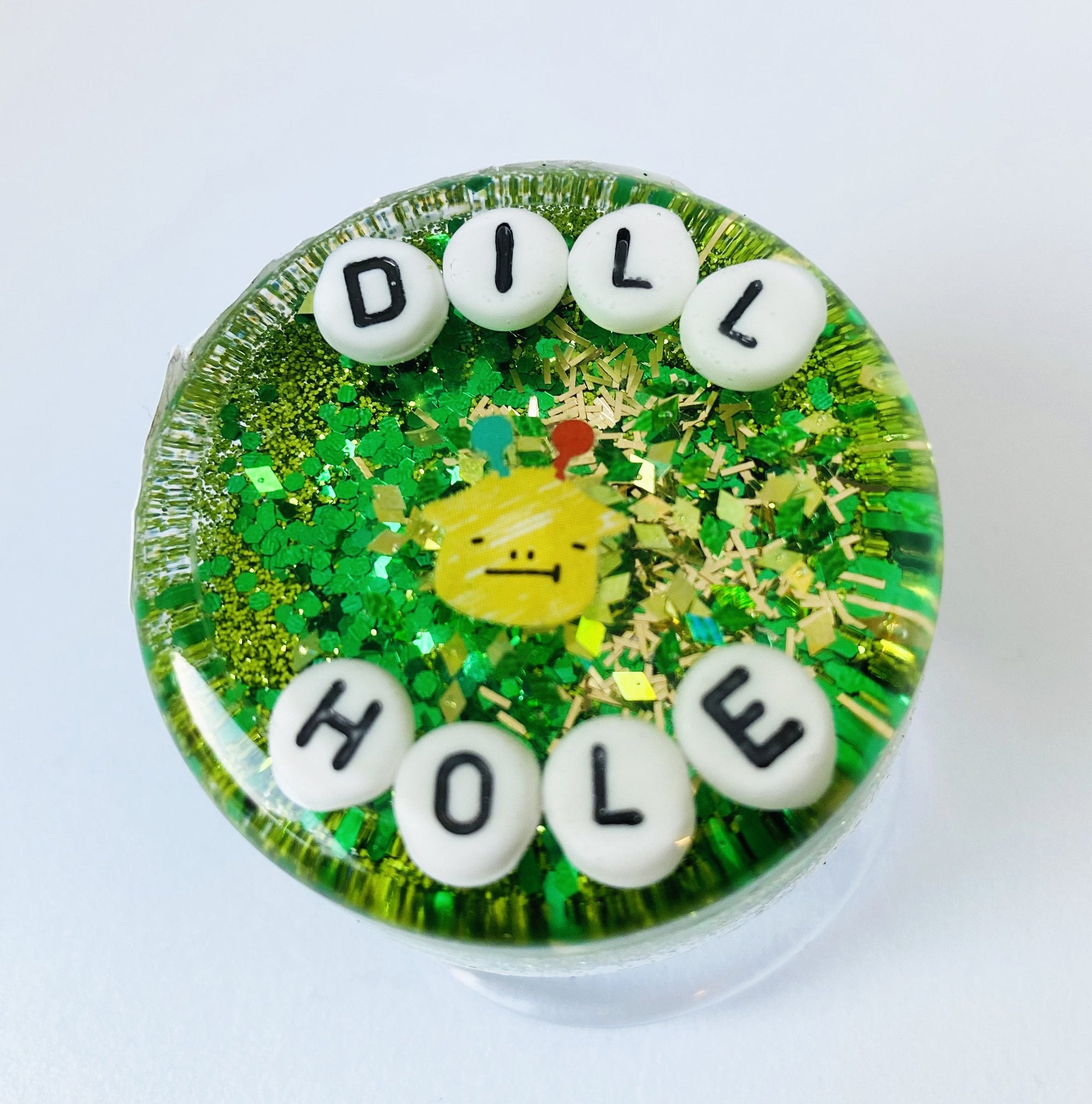 Dill Hole - Shower Art - READY TO SHIP