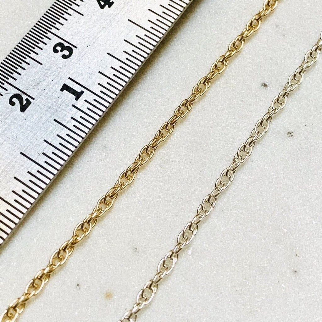 Rope Chain Necklace nautical rope chain custom chain necklace