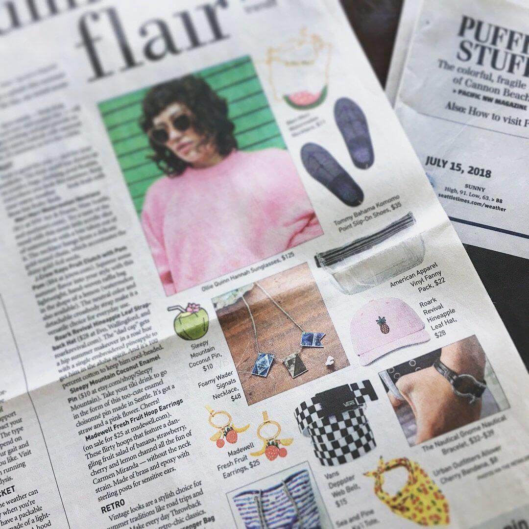 Signals Nautical Flag Necklace - nautical flag custom secret code necklace, 3 flags - Foamy Wader