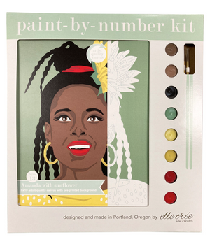 DIY - Paint By Number Kit - Amanda with Sunflower