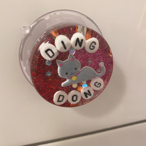 Ding Dong - Shower Art - READY TO SHIP