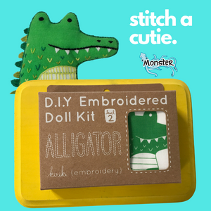 DIY - Sewing Kit - Alligator