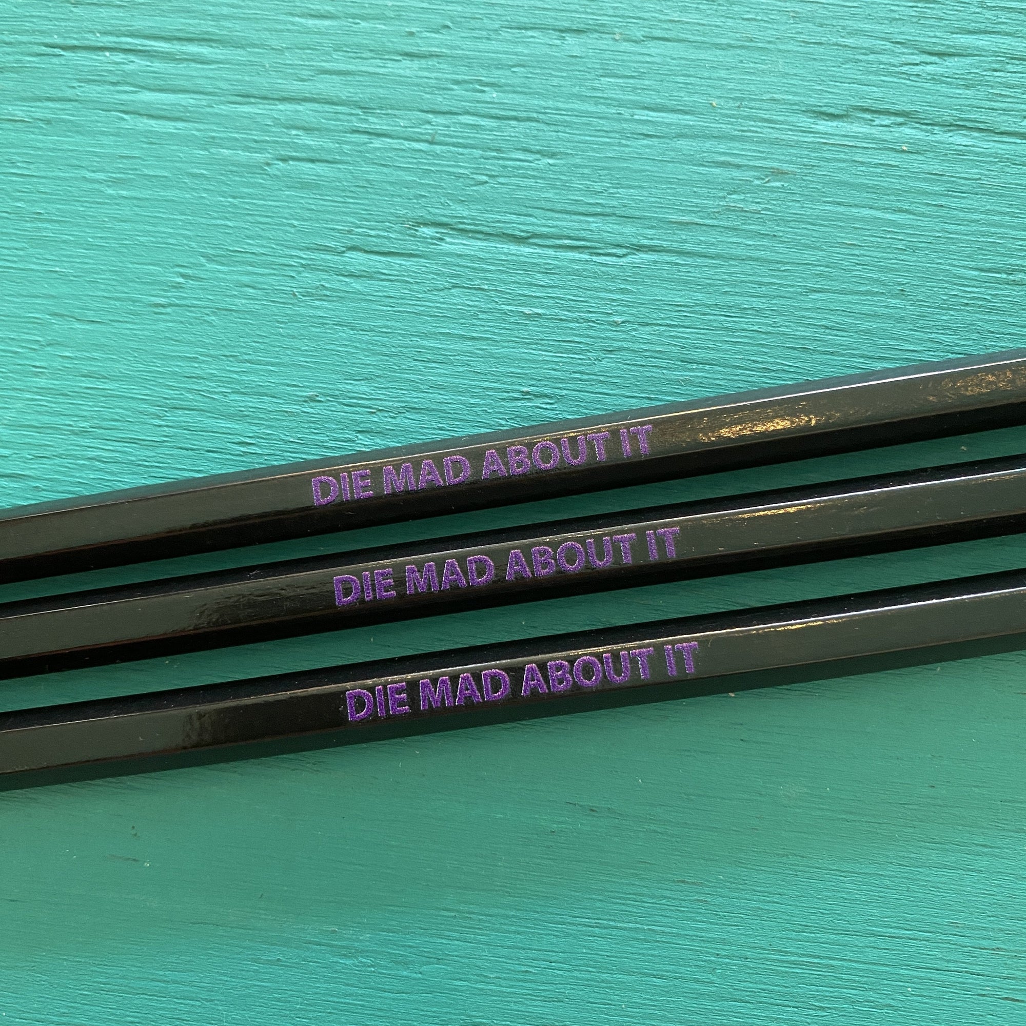 Pencil Three Pack - Die Mad About It